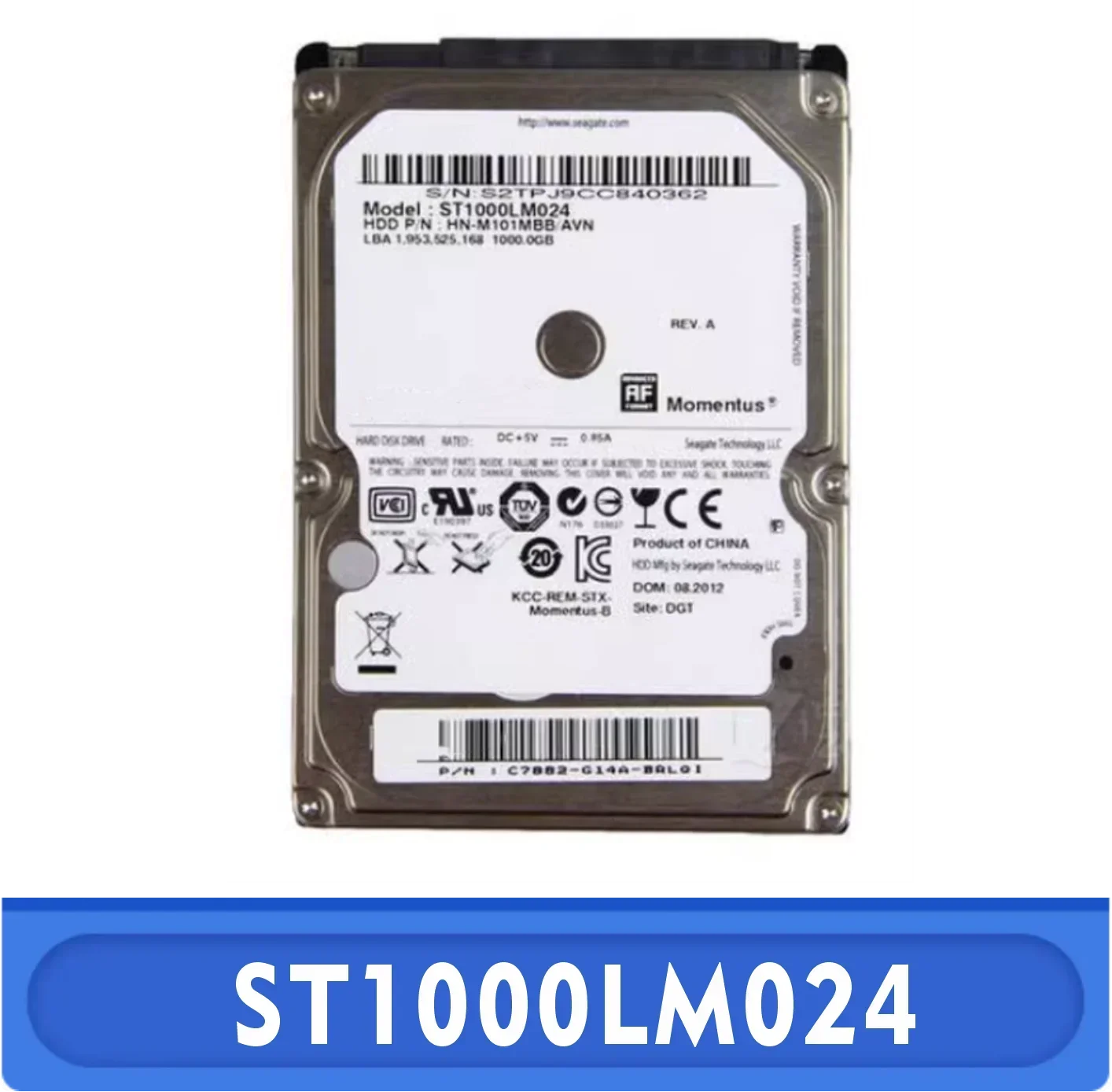 New stock ST1000LM024 HN-M101MBB 1T 2.5-inch laptop mechanical hard drive