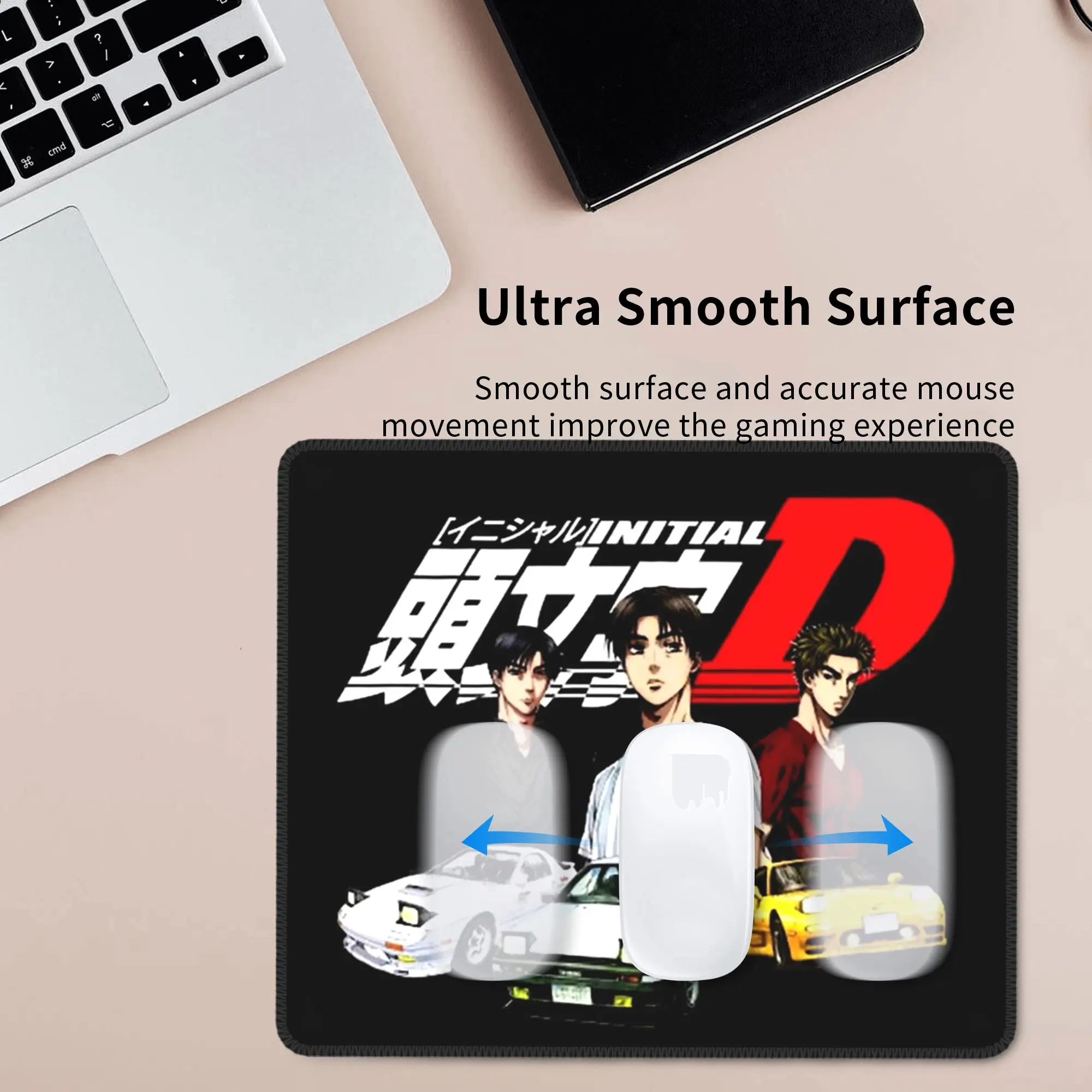 Anime Initial D Mouse Pad Computer Keyboard Mouse Mat Gamer PC Laptop Desk Mat Office Table Mats