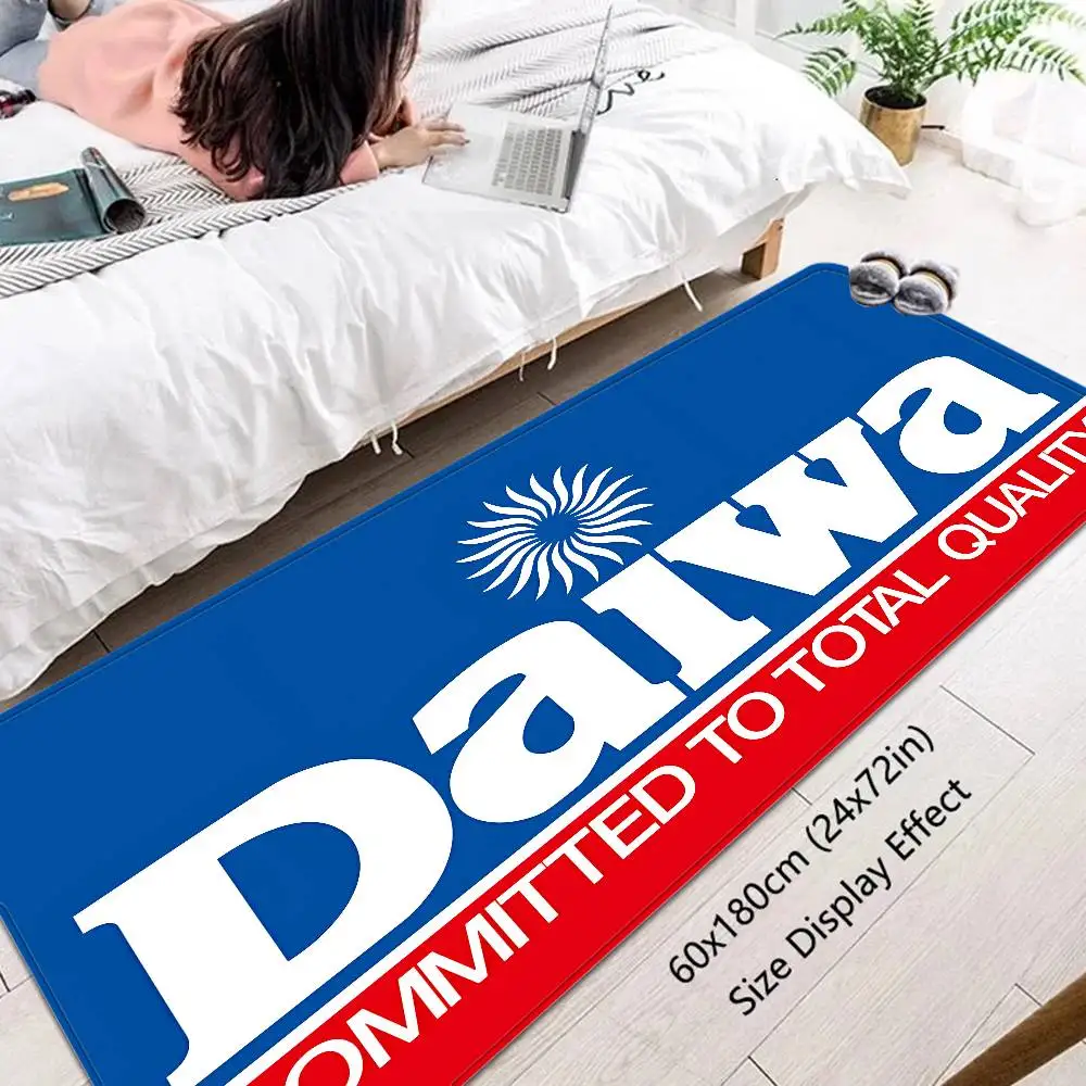 Fashion D-Daiwa Fishing Door Mat Room Bedroom Decoration Balcony Anti-Slip Doormat Living Room Doormat Area Rug 5
