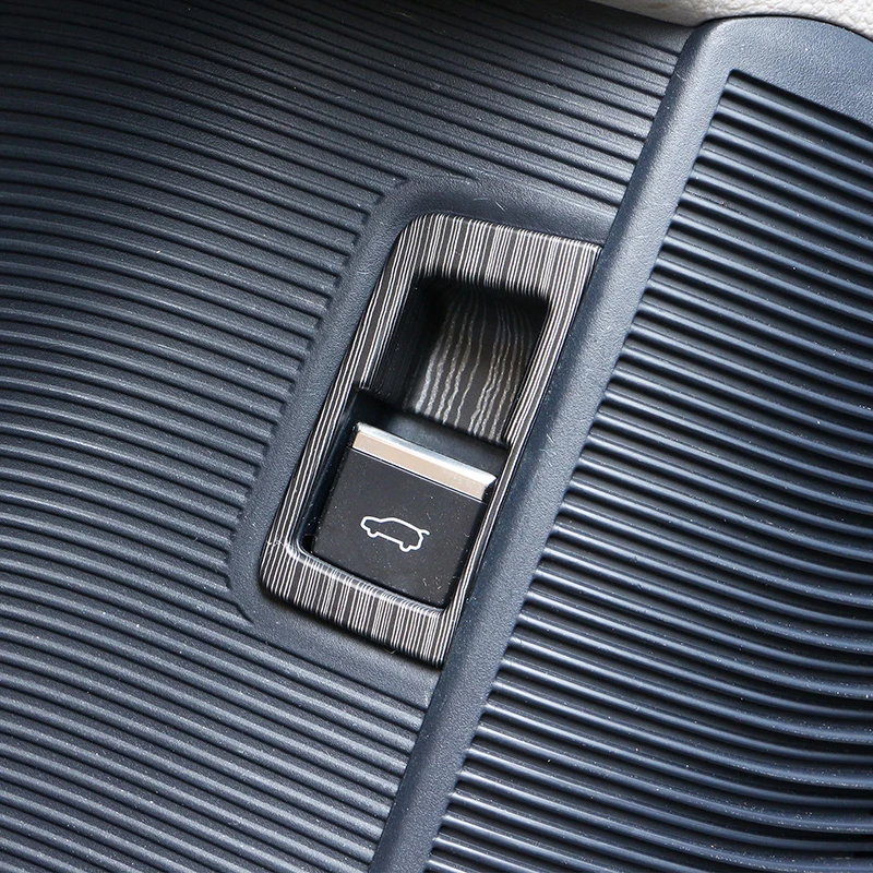 

For BYD Song Plus Seal U Sealion 6 Dmi Ev 2023+ Power Tailgate Switch Button Cover ABS Material Decorative Frame Car Accessories