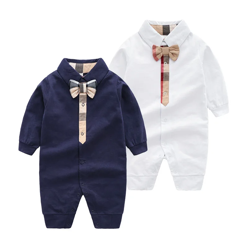 Baby Bodys & Einteiler Onesies Kleinkind Kleidung Kostüm Junge Mädchen Neugeborene Stram pler Kind Overall Frühling Sets 0 bis 12 Monate