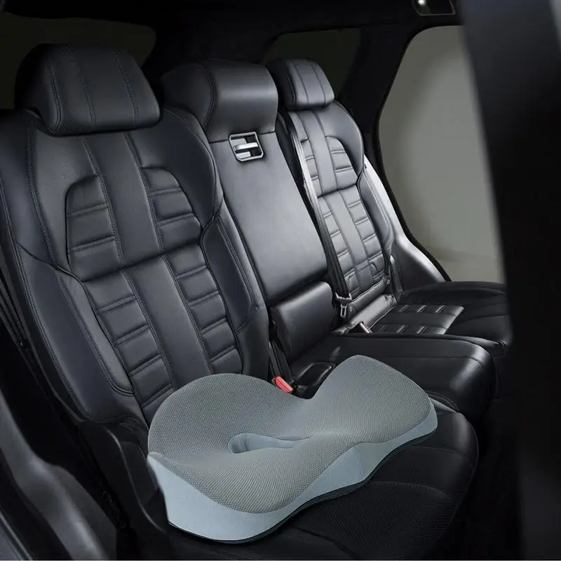 Chair Booster Cushion High-Density Sponge Chair Pad Breathable Non-slip Computer Chair Booster For Car Seat Long-Term Sitting