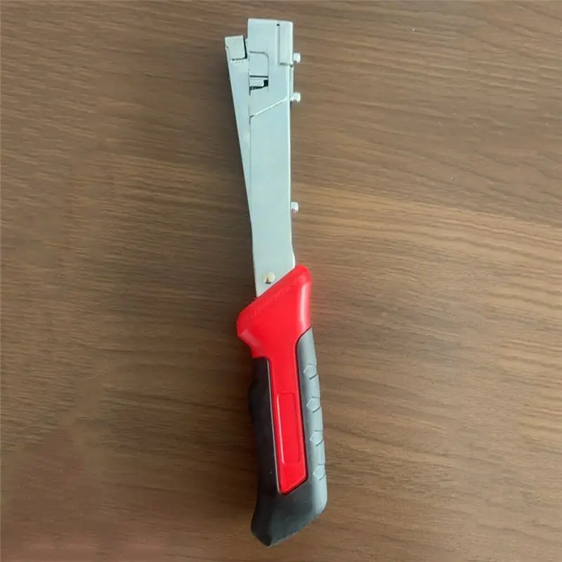 A20F-Handheld Hammer Tacker Stapler Door Type Staples Manual Hammer Stapler Furniture Production Carpentry Decoration