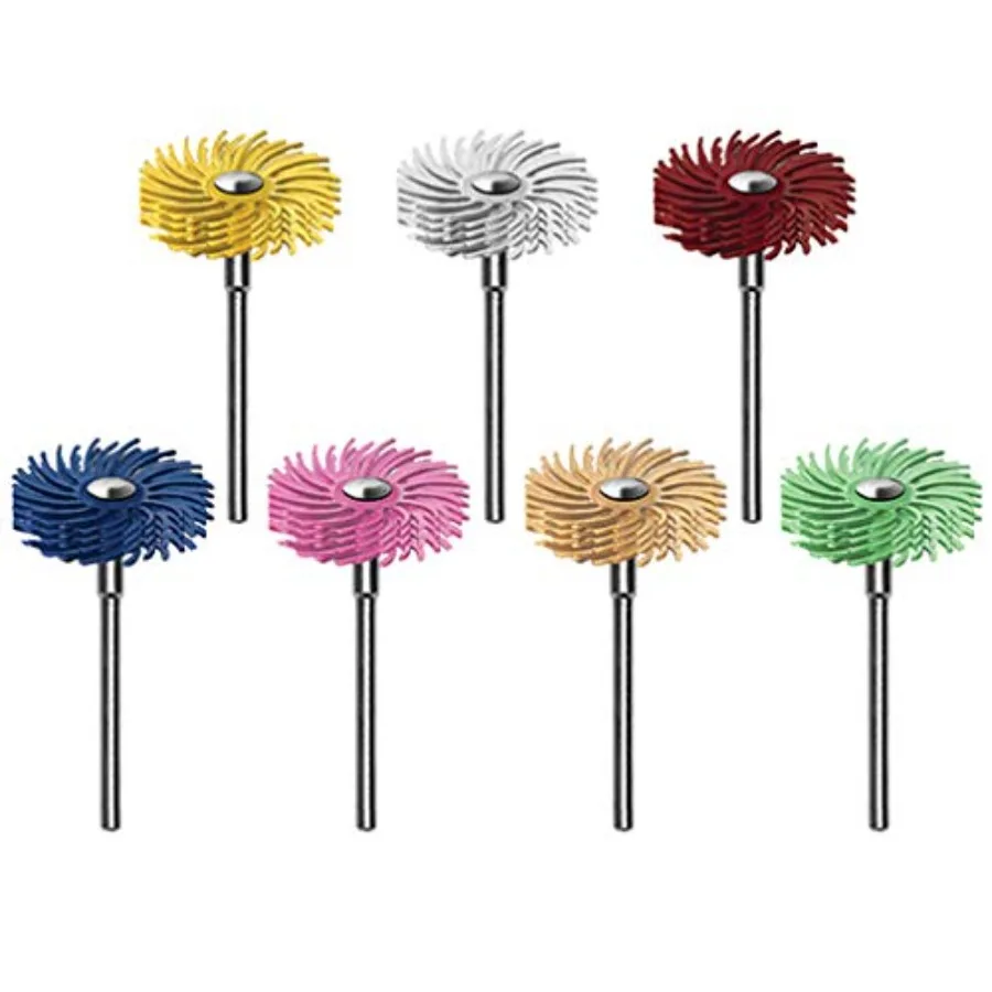 

Sunburst 7/8 Inch TC 4-PLY Radial Bristle Discs Precision Thermoplastic Rotary Cleaning and Polishing Tool Set Assorted 1 of Ea