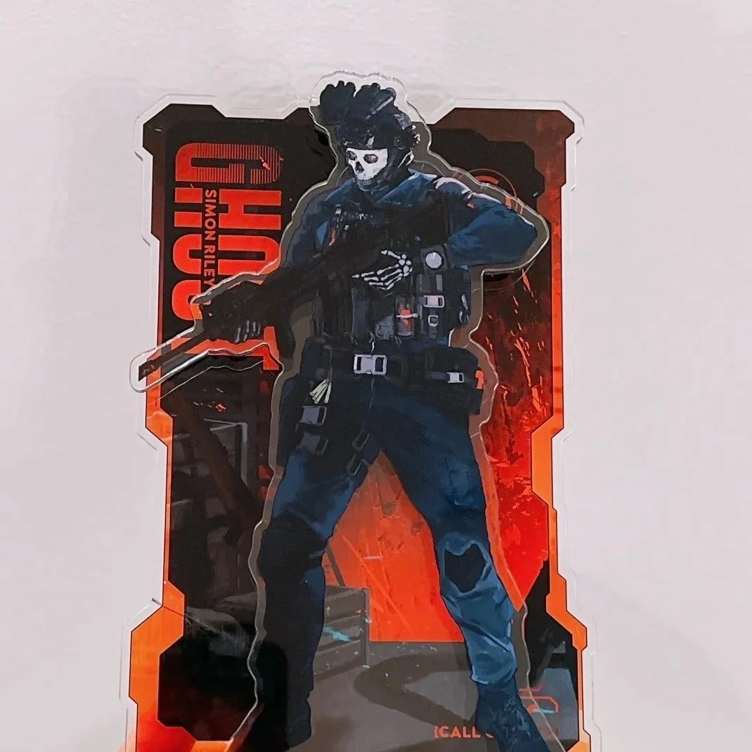 

Call of Duty, акриловая табличка High Beauty Ghost, рекомендуемые крутые предметы, изысканные аксессуары для табличек, которые подарят друзьям