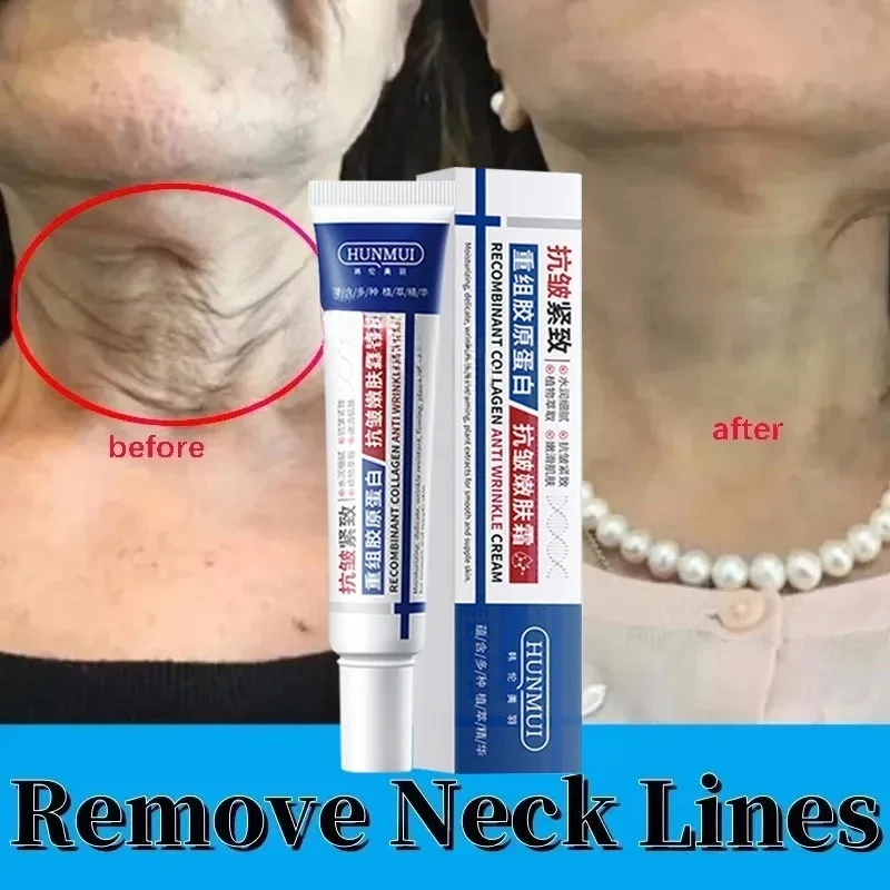 

Instant Wrinkle Remover Neck Cream Anti Aging Firming Lifting Fade Fine Lines Whitening Moisturizing Brighten Tighten Skin Care