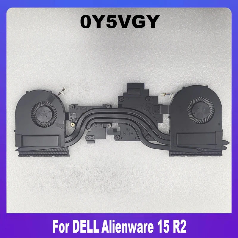 

New Original 0Y5VGY For DELL Alienware 15 R2 Laptop CPU Cooling Fan GPU Cooler Fan With Heatsink CN-0Y5VGY Y5VGY Fast Ship