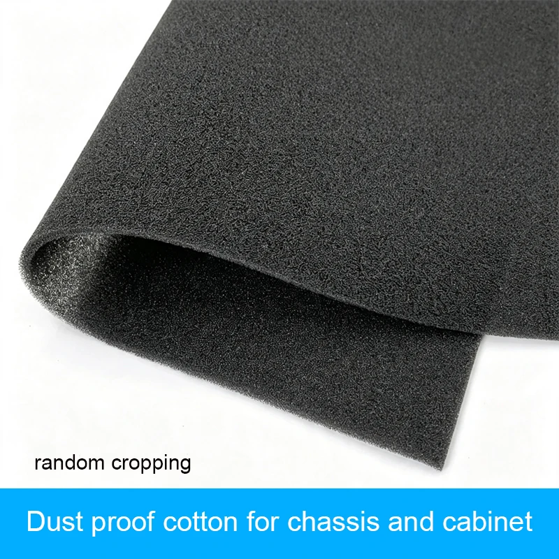 3mm Thickened Fine-Pored Sponge Dustproof Filter for Computer Case Server Rack And Fish Tank - Efficient Particle Barrier