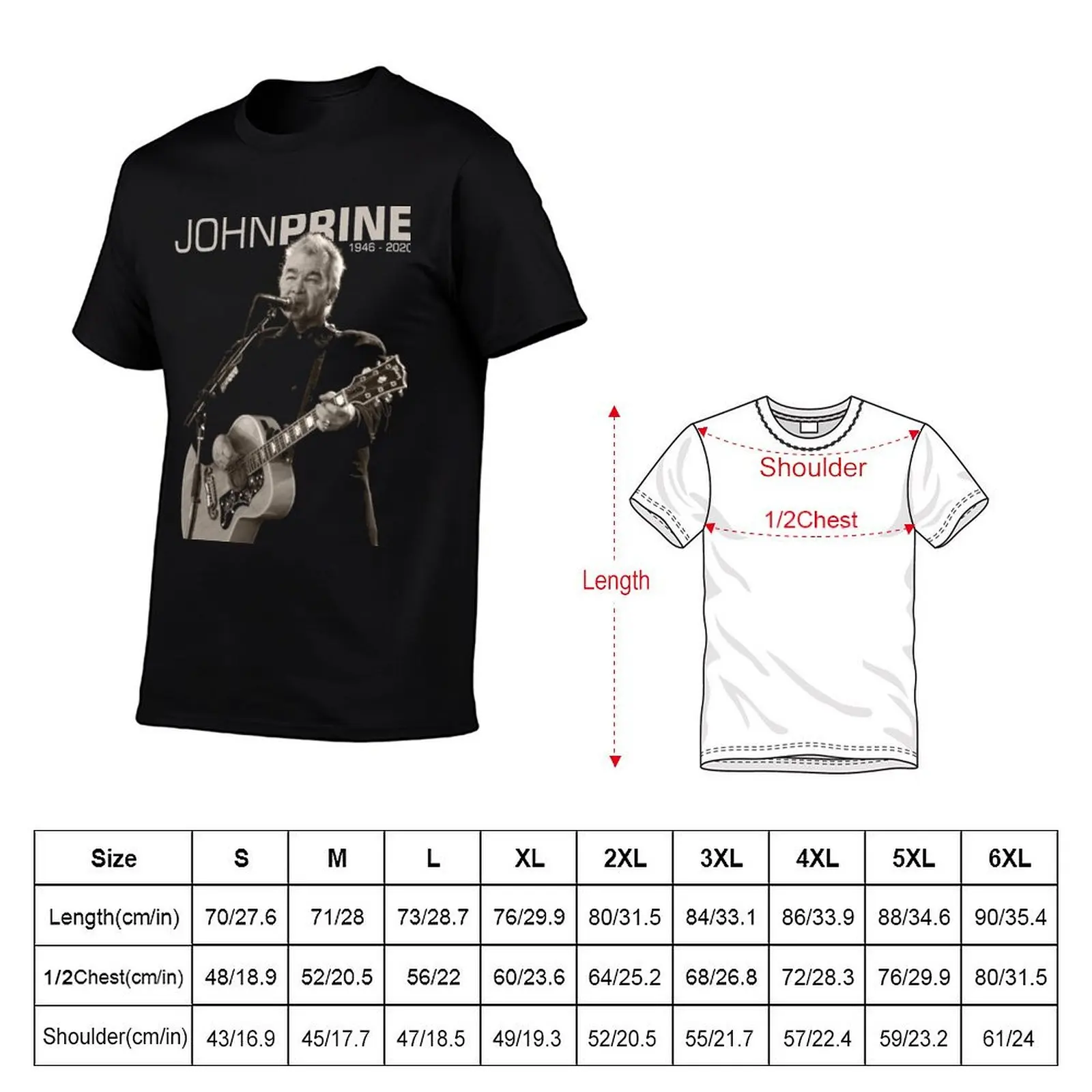 Legends Never Die John Prine T-Shirt Aesthetic clothing shirts graphic tees basketball graphic tees mens t shirts casual stylish