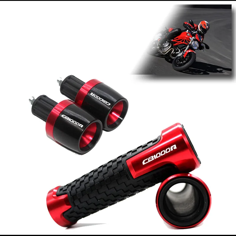 

Fit For HONDA CB1000R CB 1000R Motorcycle Handlebar Hand Grips Handle Bar End Cap