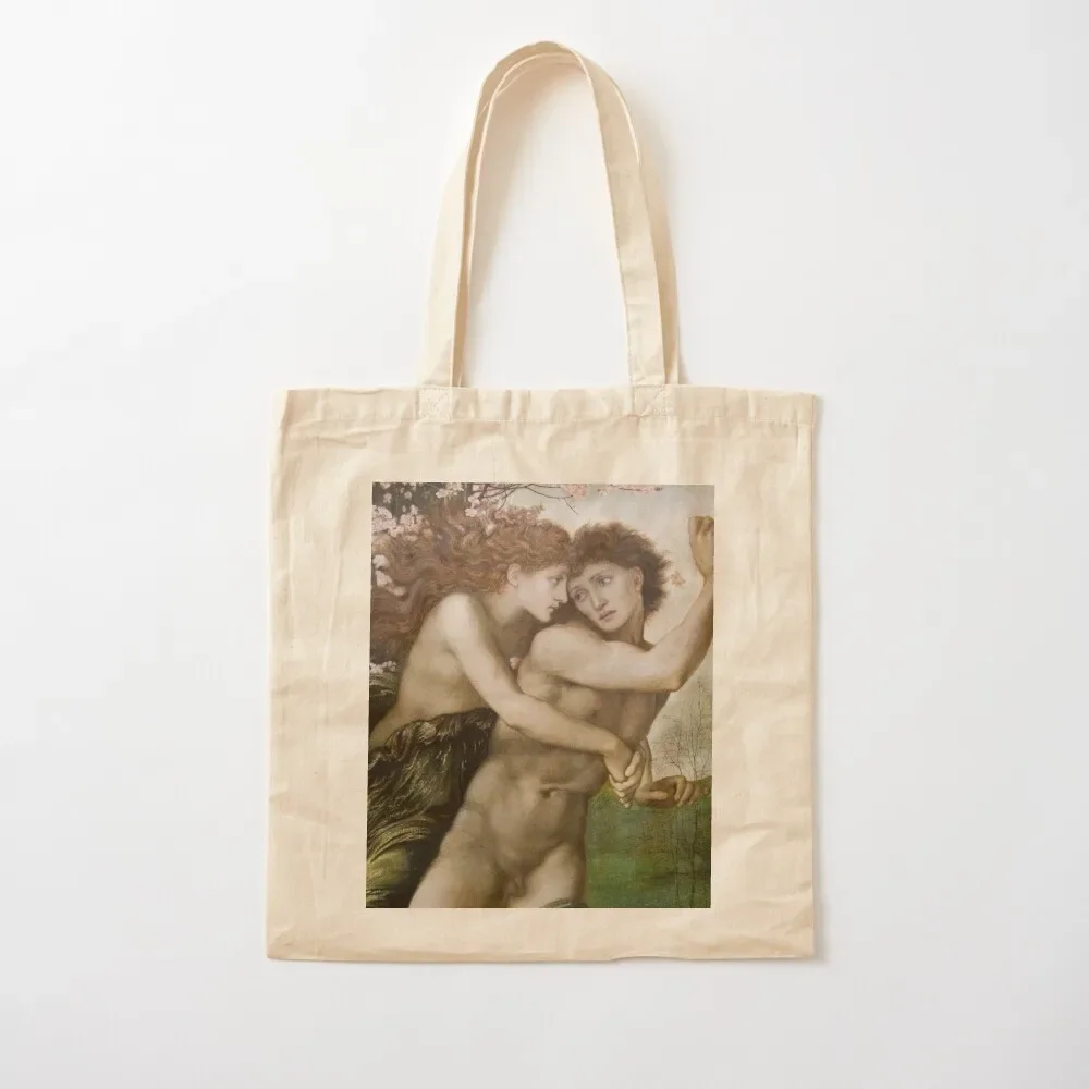 Edward Burne-Jones - Phyllis And Demophoon, 1870 Tote Bag eco bag folding canvas bags Shopper bag custom bags