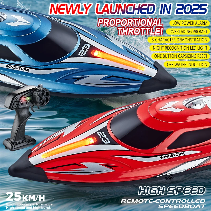 Fremego HJ823 RC Boat 2.4G 25KM/H Speedboat
