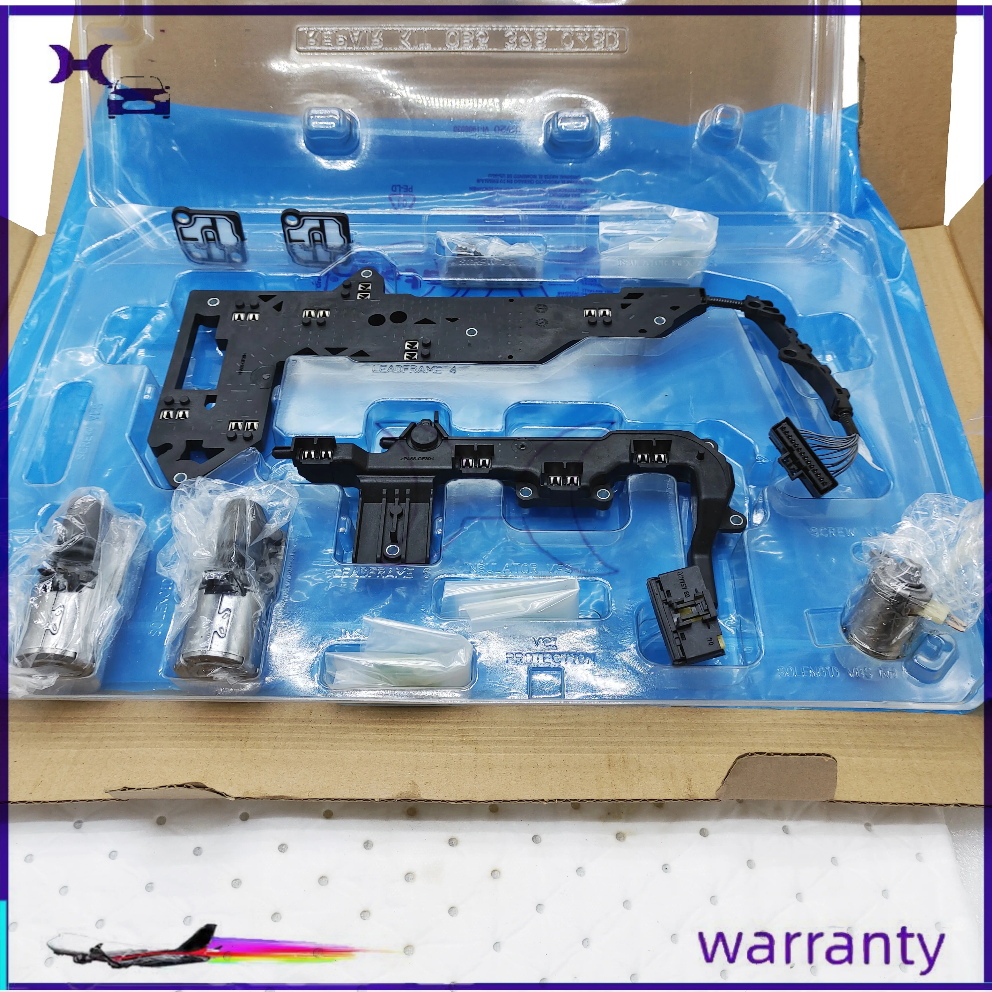 

Complete New 0B5 DL501 Automatic Transmission Valve Wiring Harness + Solenoid Valve Kit For Audi A4, A5, A6, A7, Q5