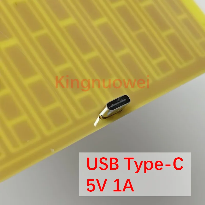 Источник светодиодного света 5V1A Блок питания USB-C Светодиодная плата низкого напряжения 10x11 110 бит Совместимая замена Bambu