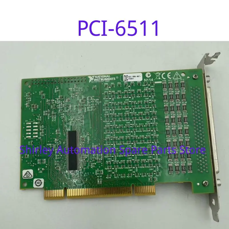 Used PCI-6511 acquisition card