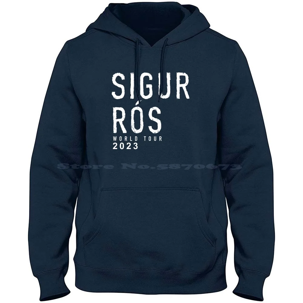 Rós Rose Ros World 100% Cotton Hoodie T Shirt Tour 2022 Live Concert Album Cover Logo 2023 Europe Tickets Sigur Rós