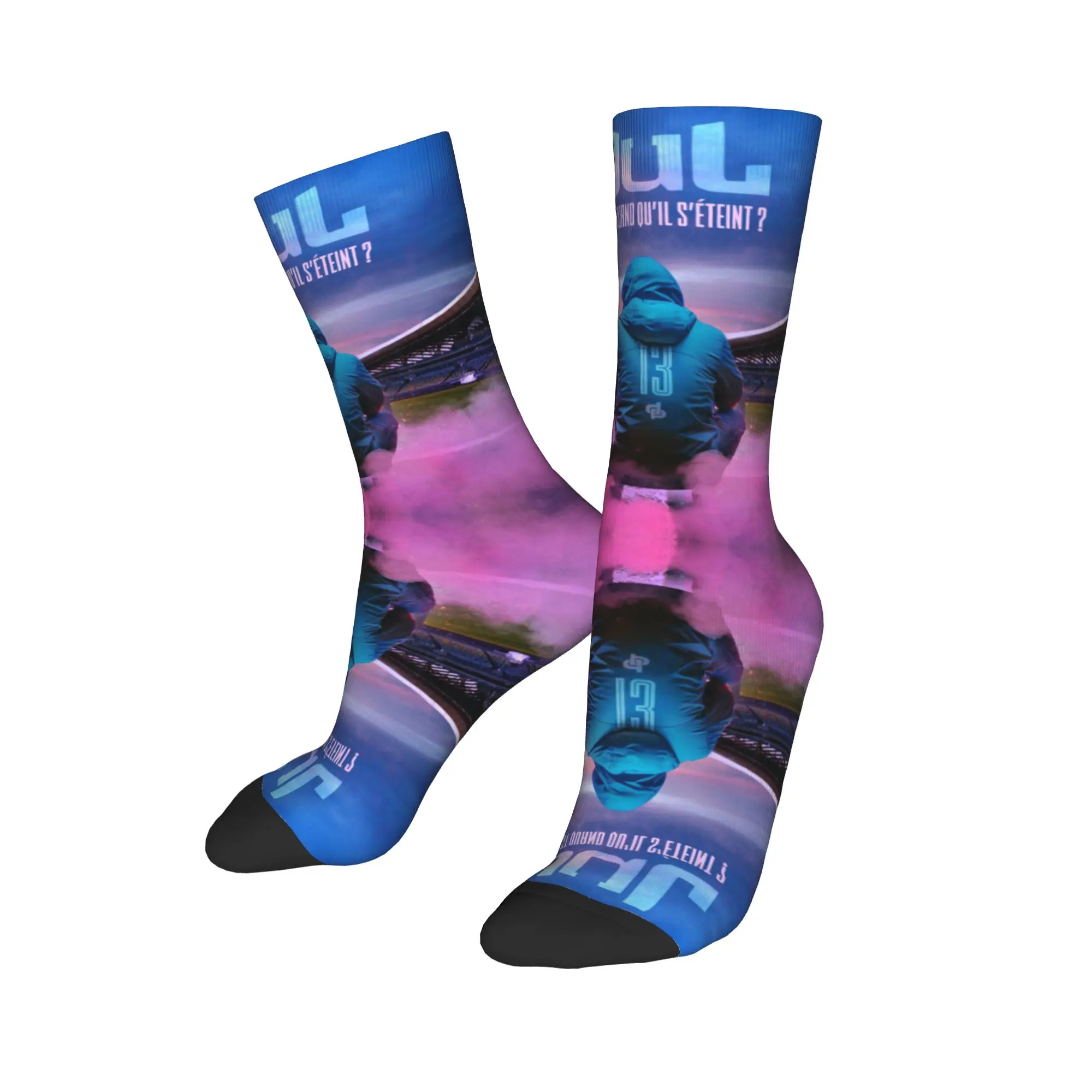 Custom JUL French Rapper Music Men Women Crew Socks Unisex Kawaii  Spring Summer Autumn Winter Dress Socks