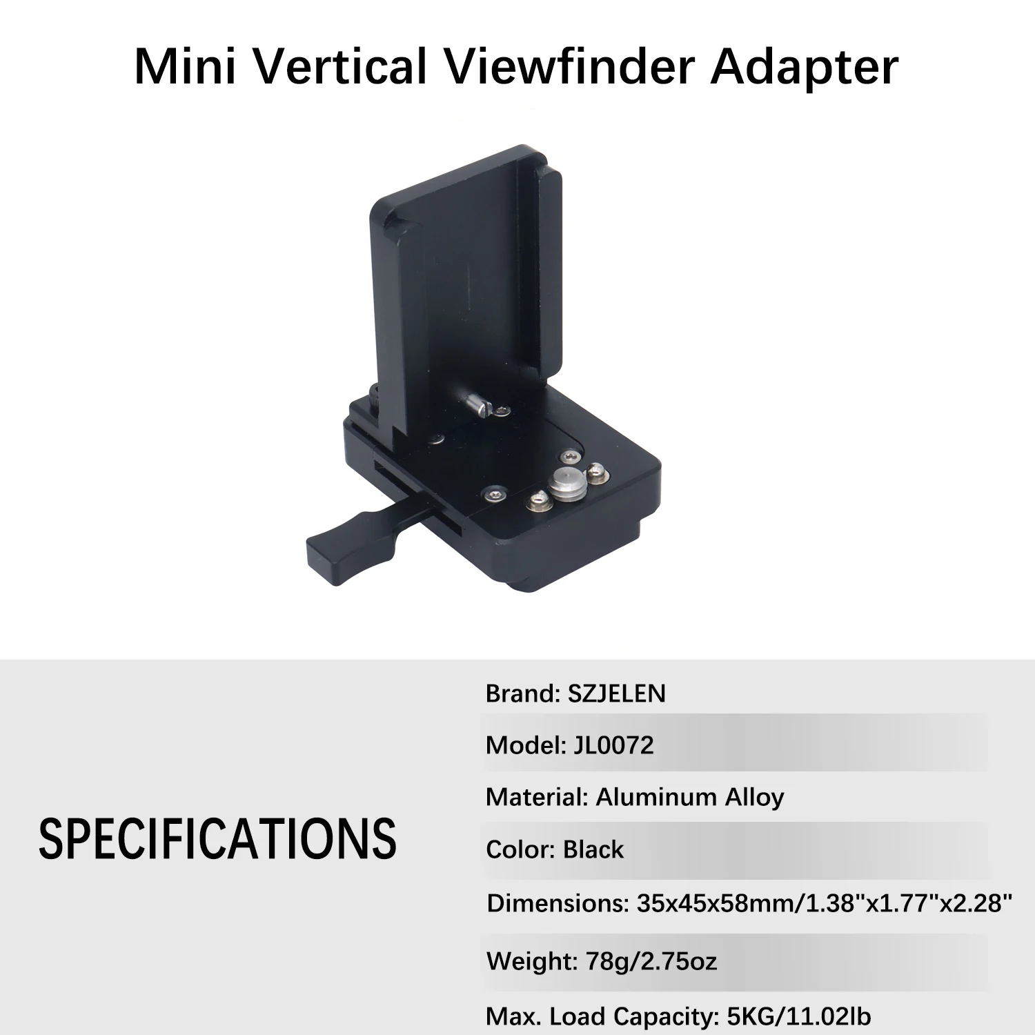 Hot Sale EVF Viewfinder Adapter For ARRI ALEXA Mini/Mini LF SmallHD Monitor to device with 1/4 