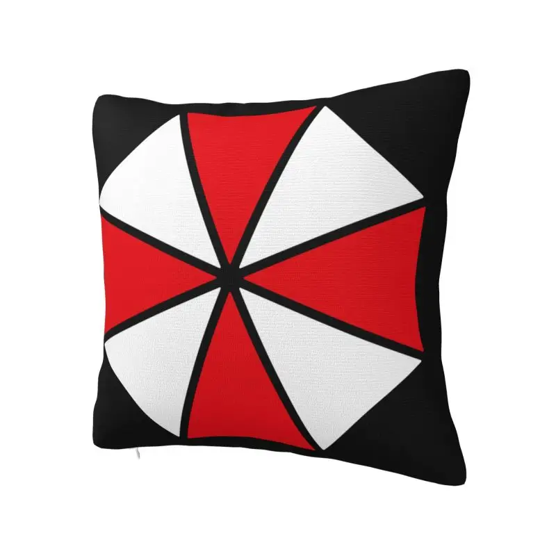 Umbrella Corporation Corp Cushion Cover 40x40cm Video Game Soft Cute Throw Pillow Case Home Decor