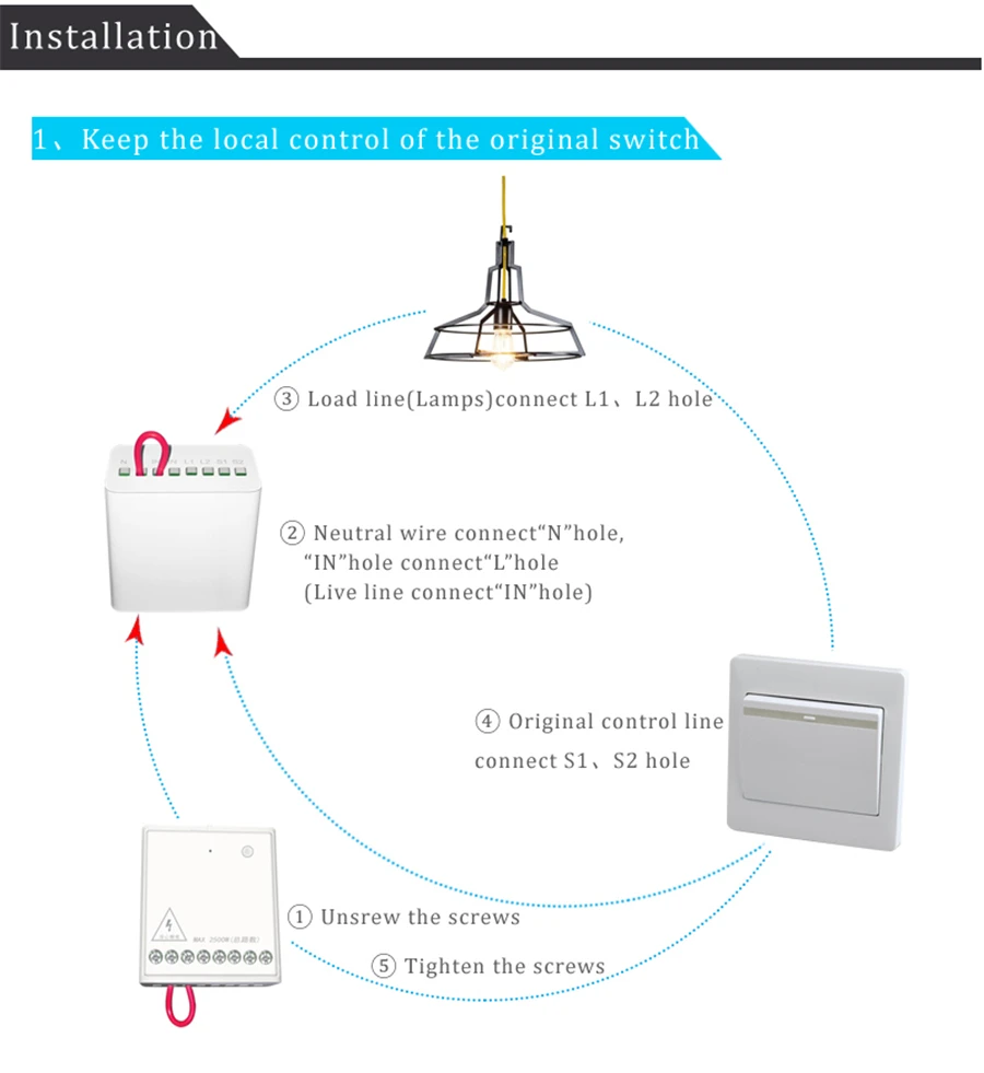 Aqara Two-way Control Module Wireless Relay Controller 2 Channels Works With Xiaomi Mi Home Mijia Homekit APP Smart Home