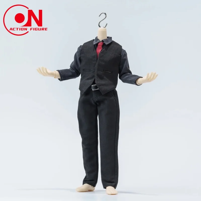 1/12 مقياس الذكور خندق معطف سترة التعادل بنطلون قميص مجموعة صالح 6 بوصة Asi 3.0 bjd عمل الشكل الجسم نموذج #6