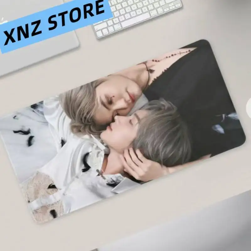 Bossnoeul Magazine Cover Thai TV Crazy Love MooMoo , The Boy Next World,  Love in The Air 30*60cm Mouse Pad Desk Mat Mug Blotter