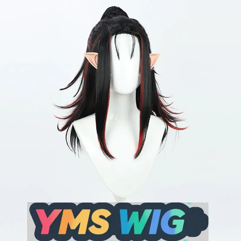 【YMS WIG】วิกผมคอสเพลย์วงบอยแบนด์ Rainbow Society รุ่น Lxuiem ชุดใหม่ Vox Demon วิกผมคอสเพลย์หนังศีรษะเหมือนจริงพร้อมหู