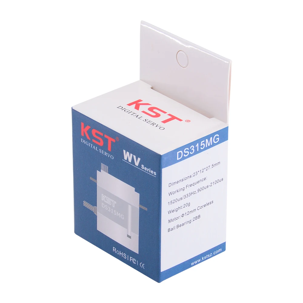 KST DS315MG 8,4V 4,8kg 0,07sek Digitaler Metallgetriebe-Mini-Servomotor – Detail 9