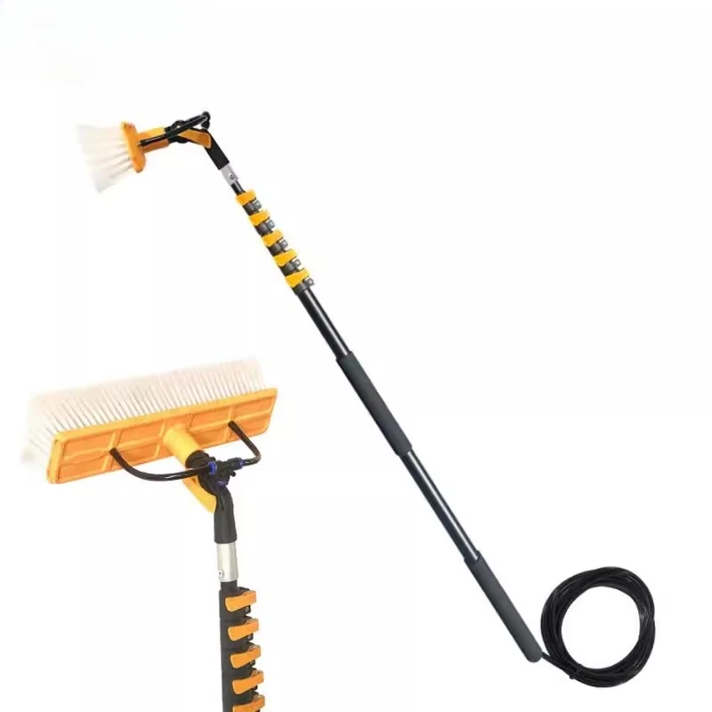 

Солнечная фотоэлектрическая чистка, щетка для распыления воды, удаление пыли, чистка окон зданий