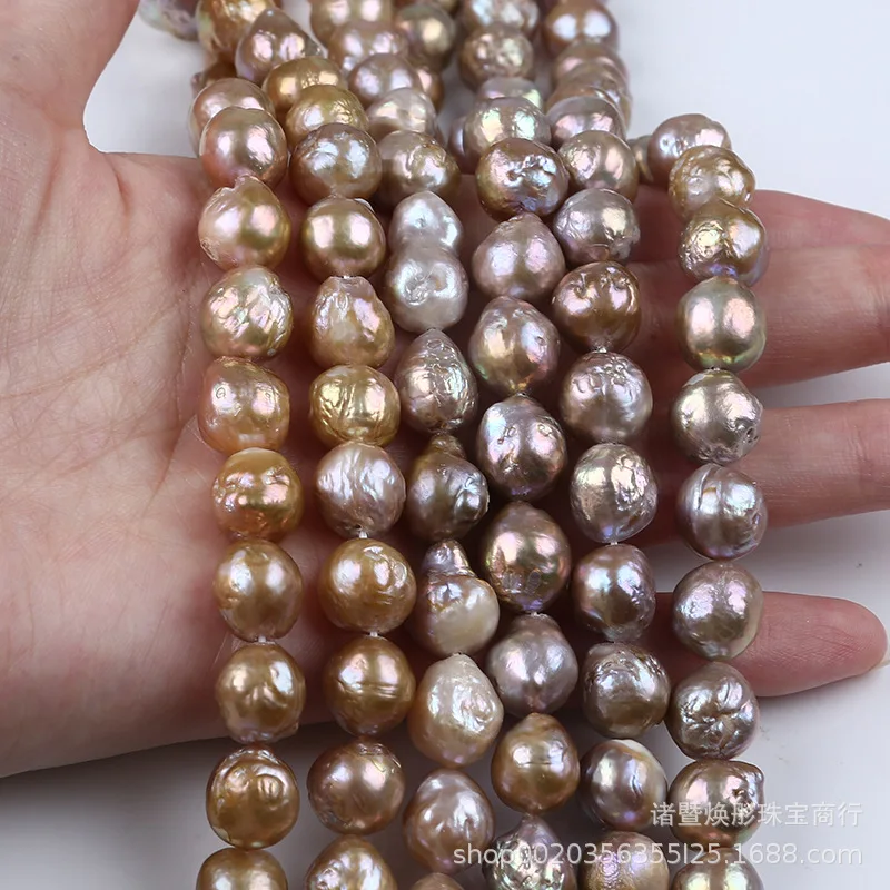 9-12mm baroque shape freshwater pearl beads