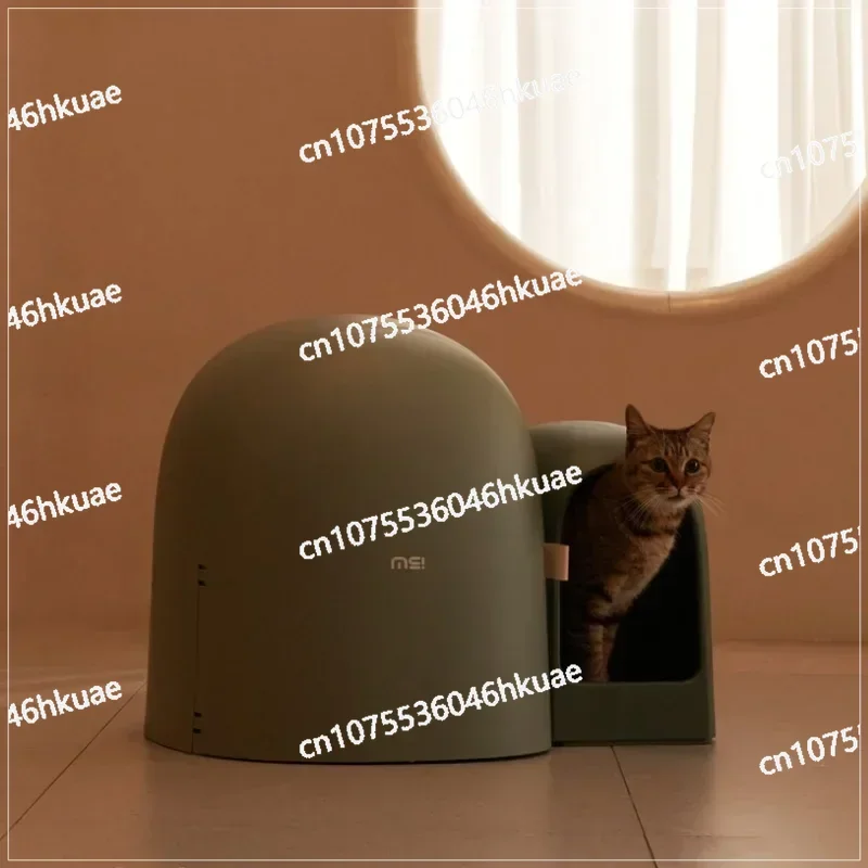 Creative Corridor Type Cat Toilet Isolation Odor Prevention Goods For Cats Simple Cat Litter Box Safety Material Pet Accessories