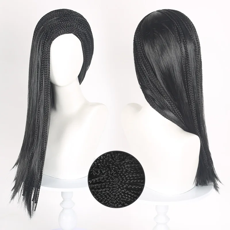 Halloween Party Costume Props Braided Long Wig for Wish Asha Cosplay