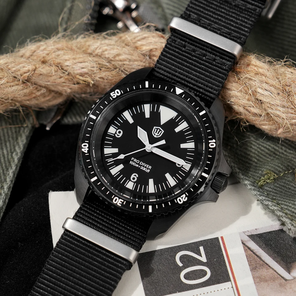 Watchdives WD1980 V3 Luxury Watch VH31 Sweep Seconds Quartz