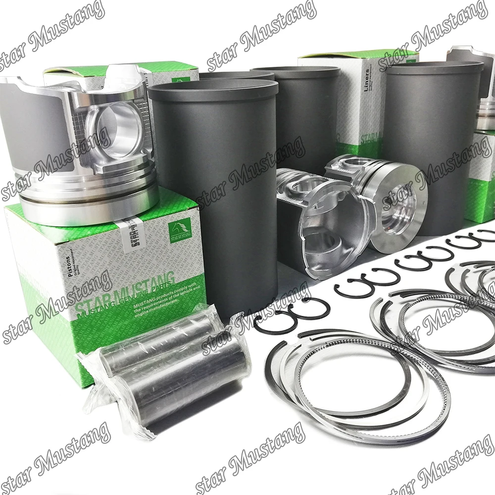 

N04C N04CT Cylinder Liner Kit 13216-E0010 Suitable For Hino Engine Parts