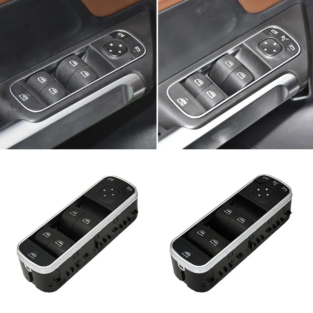 Master Power Window Switch For Mercedes A Class B Class CLA GLA GLB W247 W118 W177 1729056800 Fits A180 B200 GLA220 Models