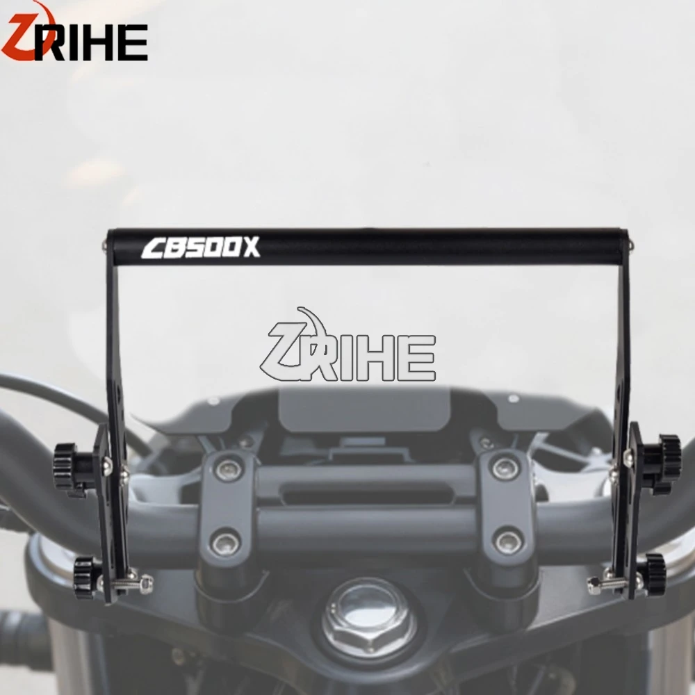 FOR Honda CB400X cb 400 500 X CB500X 2016 - 2018 2019 2020 2021 2022 2023 2024 22MM Aluminum Motorcycle GPS mounting adapter Set - view 2