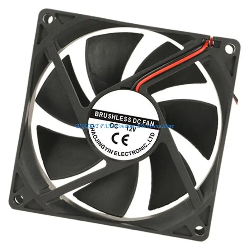 Quiet 9225 Computer Case Fan ABS Housing Optimized for Gaming Rigs DVRs and Communication Devices - Image 4