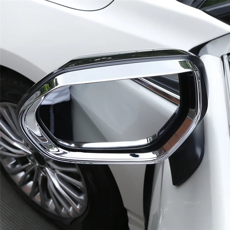 ABS سيارة مرآة الرؤية الخلفية المطر حامي غير نافذ للمطر الحاجب لتويوتا كورولا E210 2019 2020 2021 2022 2023 2024 الهجين