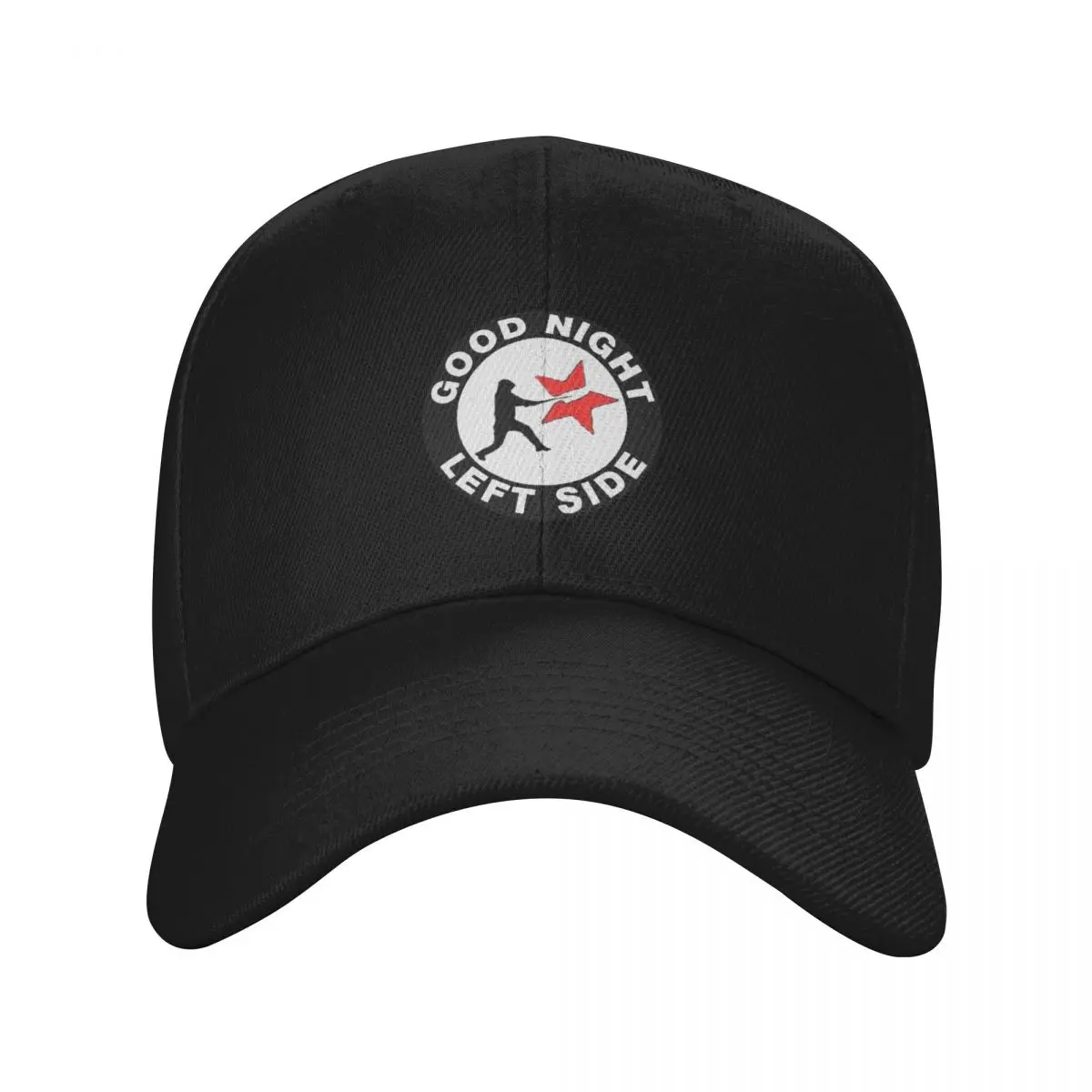 

Good night left side Baseball Cap black Fashion Beach Women's Golf Wear Men's