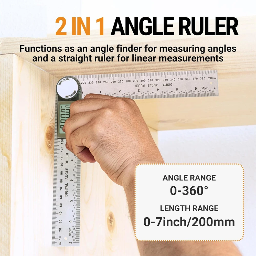 New Contour Gauge Profile Duplicator Tool Adjustable Lock Alloy Edge Copy Shaping Wood Measure Laminate Tiles Wood Marking Ruler