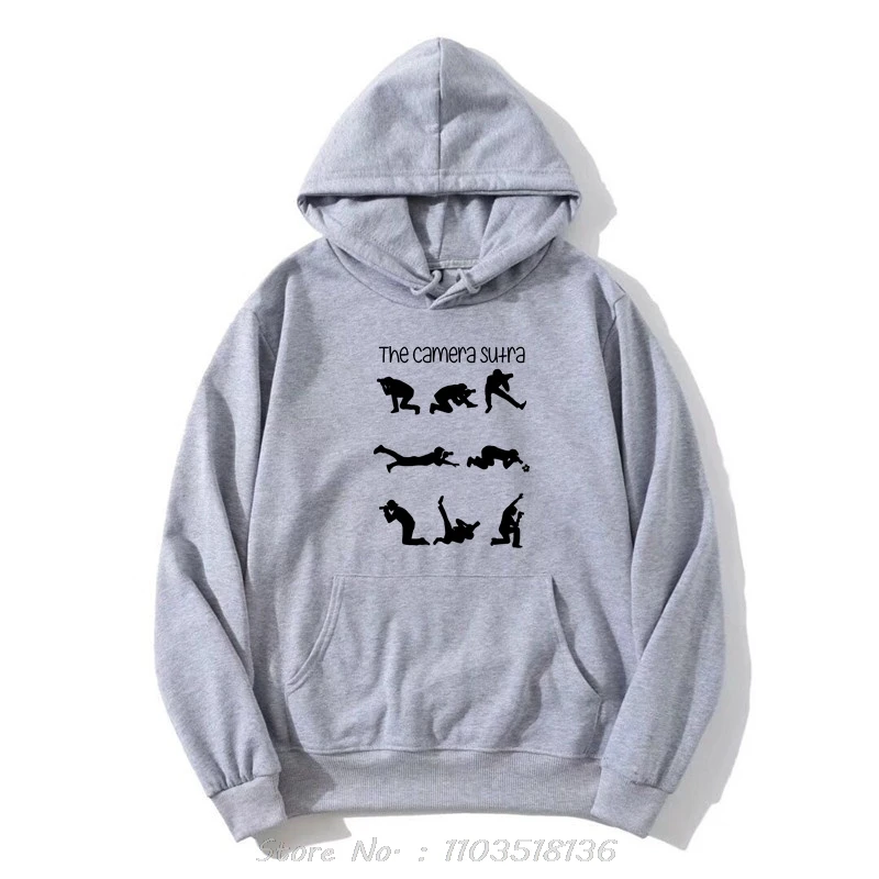 Camera Sutra Funny Photographer Design Gift Idea Hoodie New Style Clothing Cotton Custom Normal Loose Hoody Sweatshirt Pullover