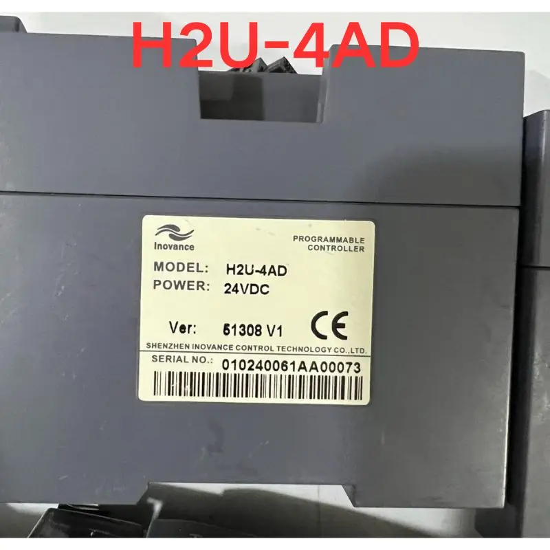 Second-hand test OK Huichuan PLC expansion module H2U-4AD