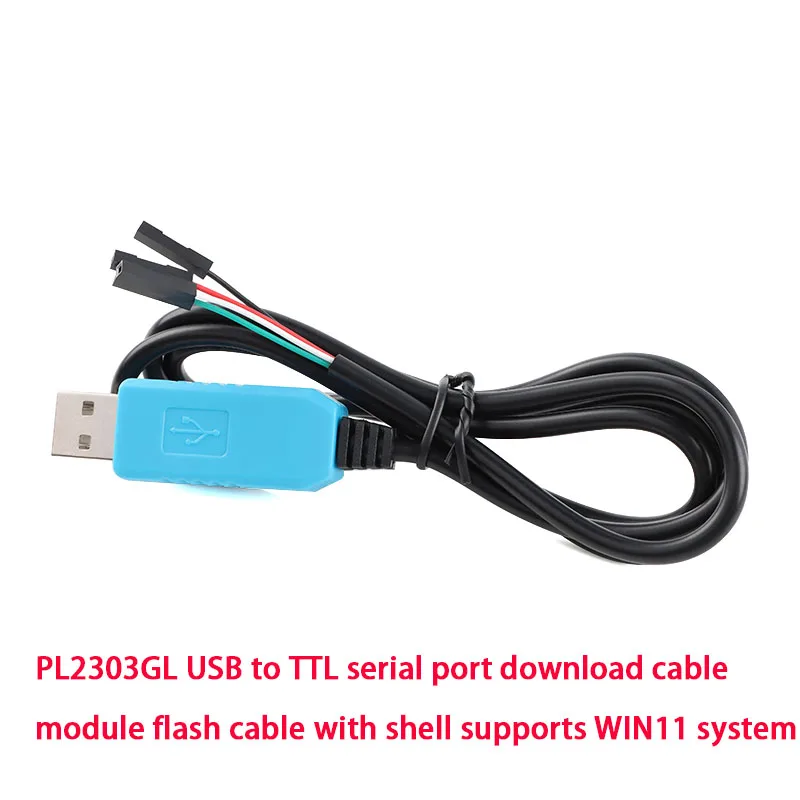 PL2303 PL2303HX/PL2303TA USB إلى RS232 TTL محول وحدة محول مع غطاء مقاوم للغبار PL2303HX تنزيل كابل