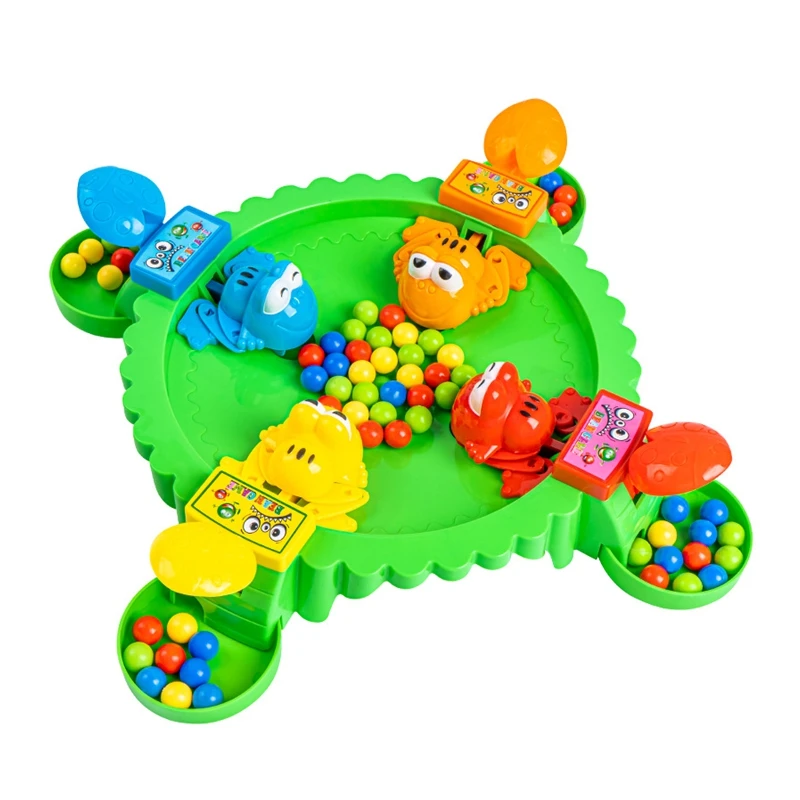 الضفدع أكل الفاصوليا لعبة الطاولة صديق الأسرة حفلة التفاعل بين الوالدين والطفل ألعاب تعليمية ألعاب الضغط هدية للأطفال