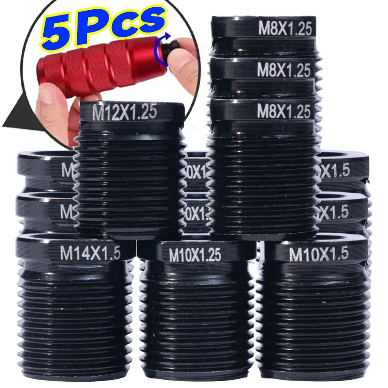 

Детали для тюнинга автомобиля, адаптер для ручки для M8 M10, адаптер ручки переключения передач, конвертер с внутренней резьбой, 1/5 шт., алюминиевая ручка переключения передач