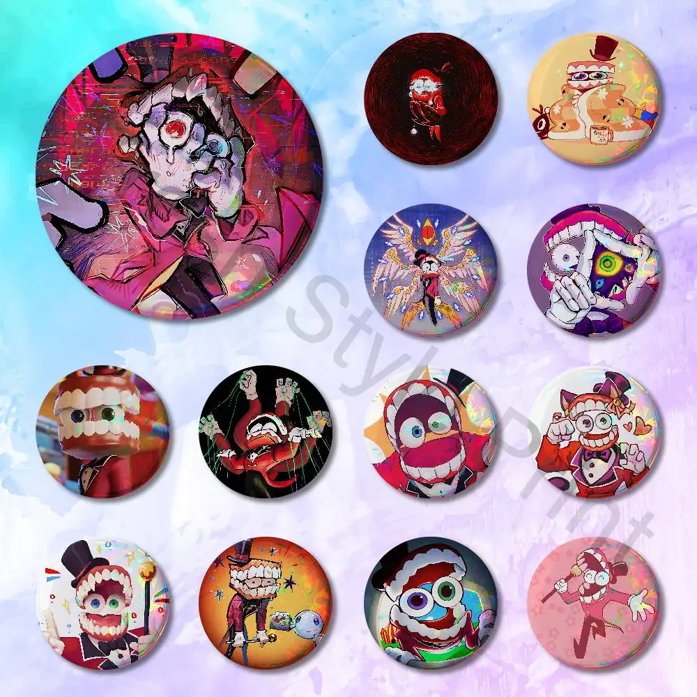 

Cute Cartoon C-Caine Custom Badges 75mm 44mm 25mm Brooch Backpack Hat Enamel Pins Accessories Toys Gifts