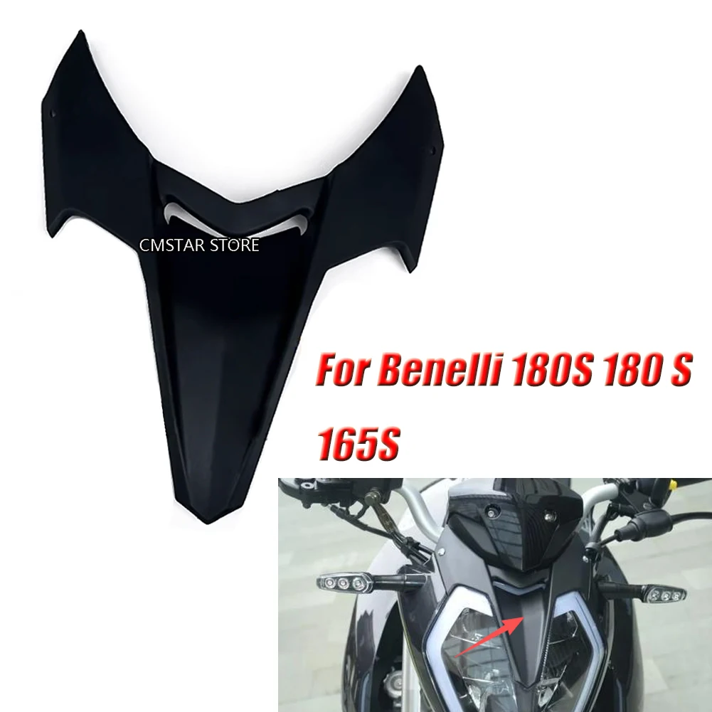 

Motorcycle Headlight Cover Connection Plate Decorative Panel For Benelli 180S 180 S 165S Keeway RKF 125