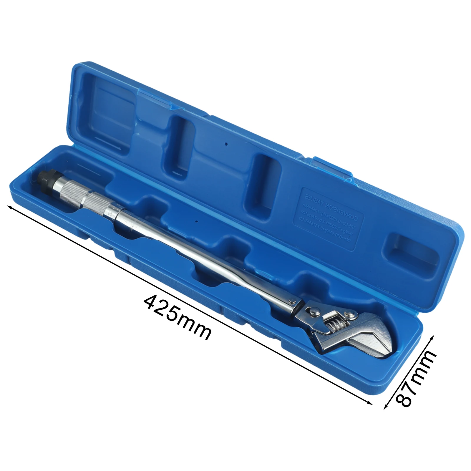 16in Torque Wrench Adjustable Torque Wrench Rotating Head 4-in-1 Multifunctional Accuracy ±0.1 For Professional Use