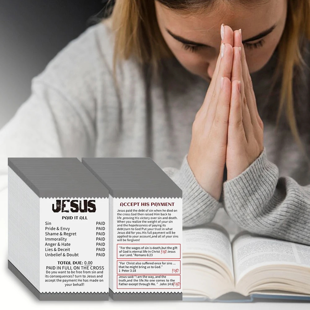 جيب ليتل يسوع الكتاب المقدس المسارات المسيحية ارتداء مقاومة الكتاب المقدس نشرة مسيحية بطاقة بريدية صغيرة للصلاة هدية الكنيسة الإنجليزية #3