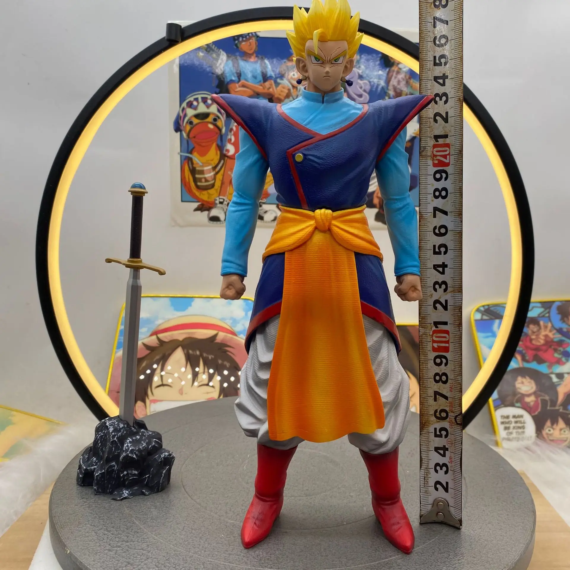 

Dragon Ball 28 см новая аниме-фигурка Сон Гохан периферийные устройства ПВХ модель сцена статуя украшение для рабочего стола подарки на день рождения игрушки